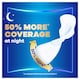 image 3 of Always Infinity Flex Protect 9 Night Extra Sanitary Pads With Wings Size 4