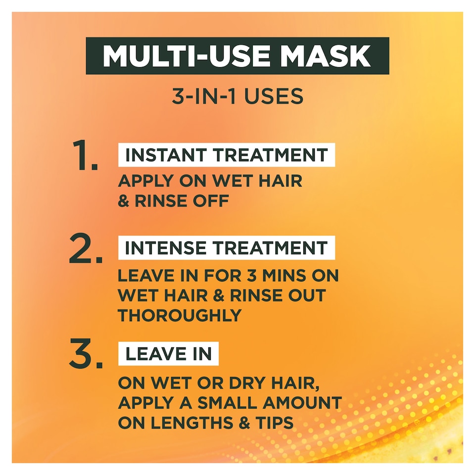 image 1 of Garnier Ultimate Blends Hair Food Banana 3in1 Mask 400ml