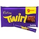 image 1 of Cadbury Twirl Chocolate Bar 9 Pack Multipack 193.5g