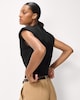 image 4 of F&F Knitted Button Up Waistcoat in Black