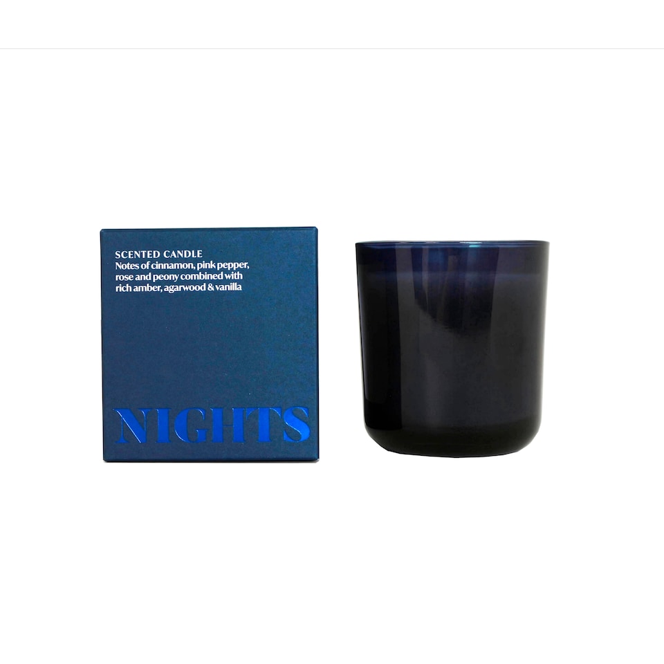 F&F Home Dramatique Indigo Sky Small Candle 160g