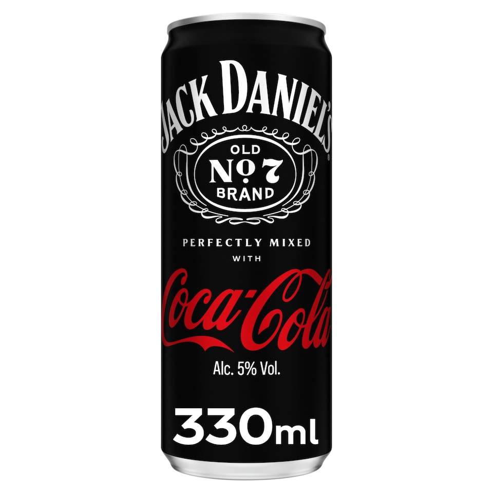 Jack Daniel's Whiskey & Coca-Cola 330Ml