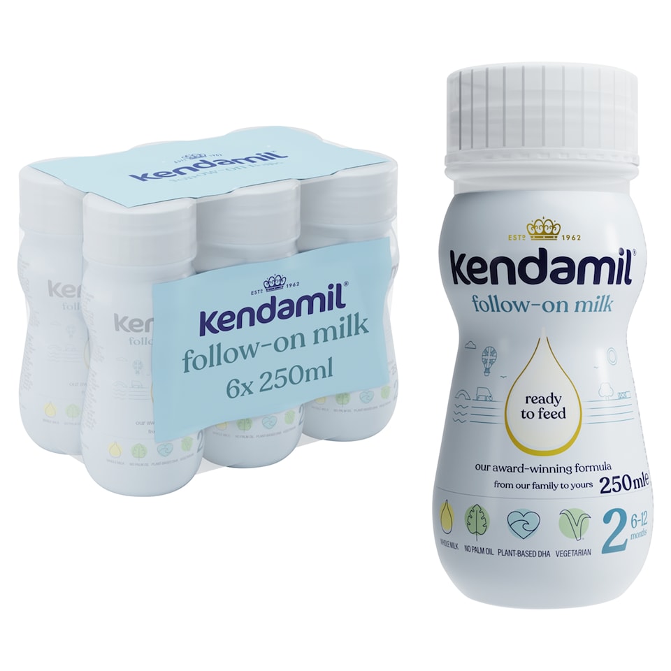 image 1 of Kendamil Follow-On Milk 6-12 Months 6 x 250ml
