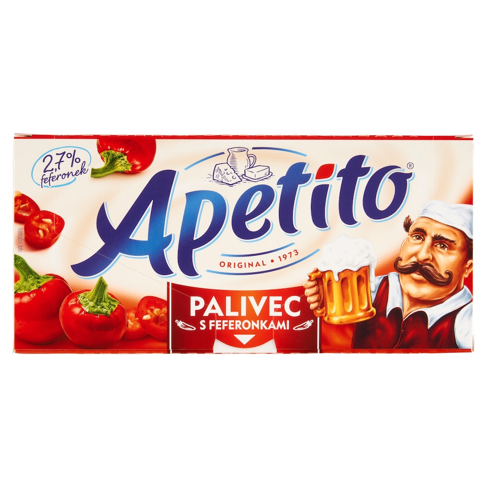 Obrázek 1 pro produkt Apetito Palivec s feferonkami 3 ks 140g