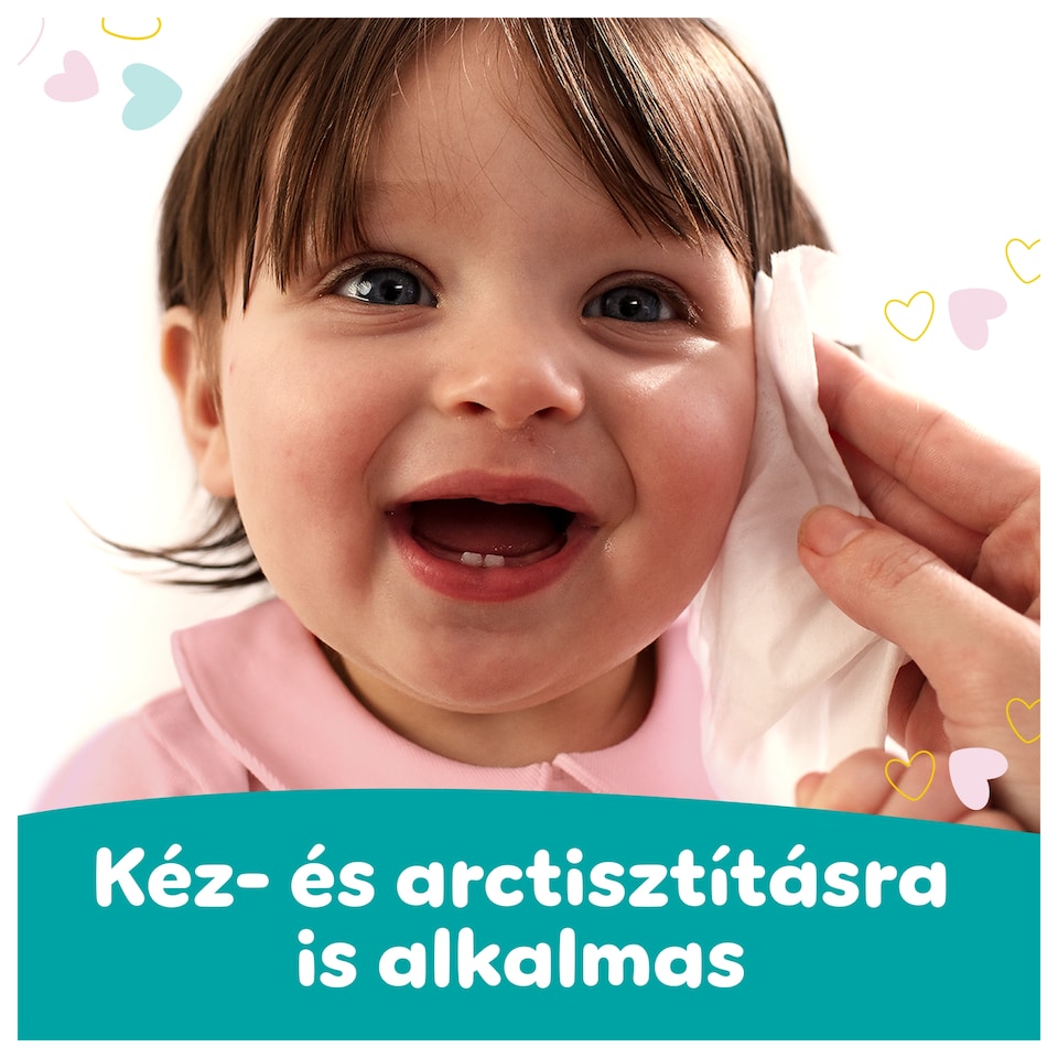 Pampers Sensitive Nedves Törlőkendő, 5 csomag = 260 db Törlőkendő  1. kép