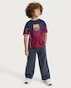 image 2 of FC Barcelona Football T-Shirt in Burgundy
