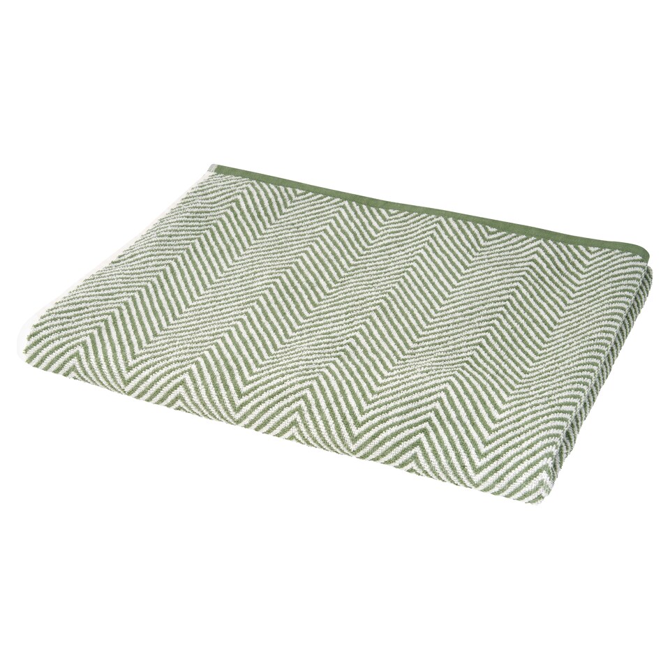 F&F Home Zig Zag Simply Soft Hand Towel