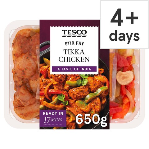 Tesco Stir Fry Tikka Chicken 650G - Tesco Groceries