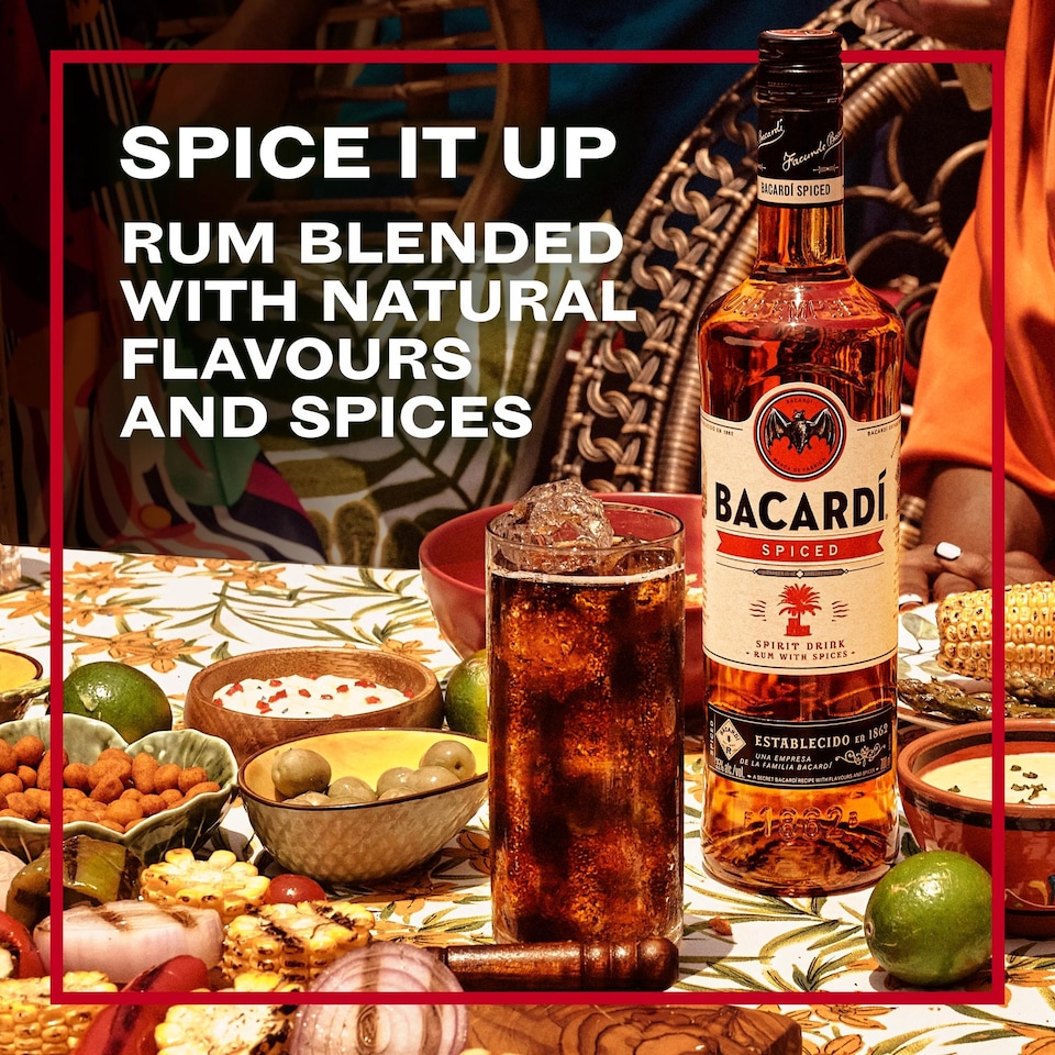 image 1 of Bacardi Spiced Rum 70Cl