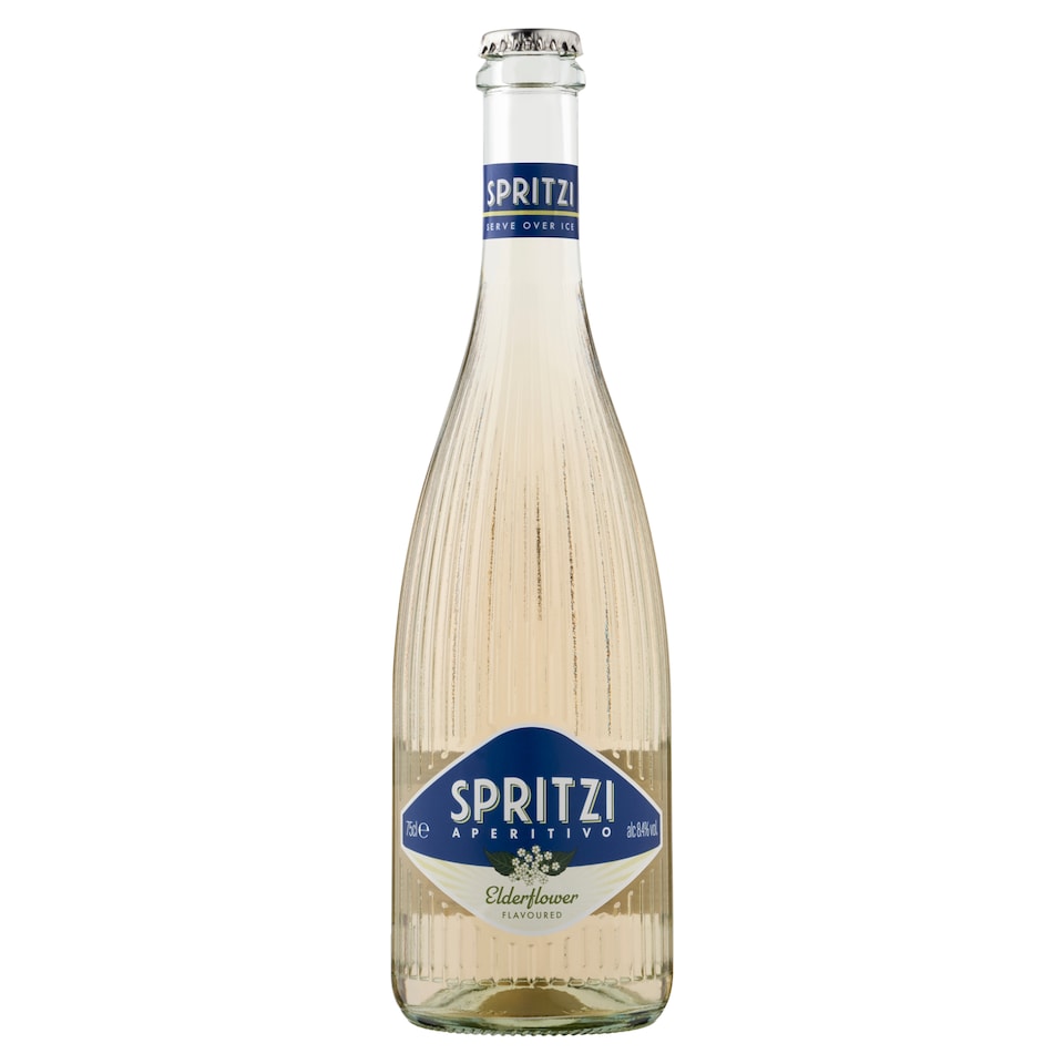 Spritzi bodza ízű, szénsavas, ízesített boralapú ital 8,4% 750 ml 1. kép