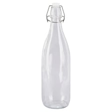 Tesco Clip Glass Bottle