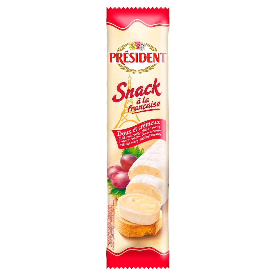 Président Snack a la Francaise Blanc Fat Soft Cheese 180 g
