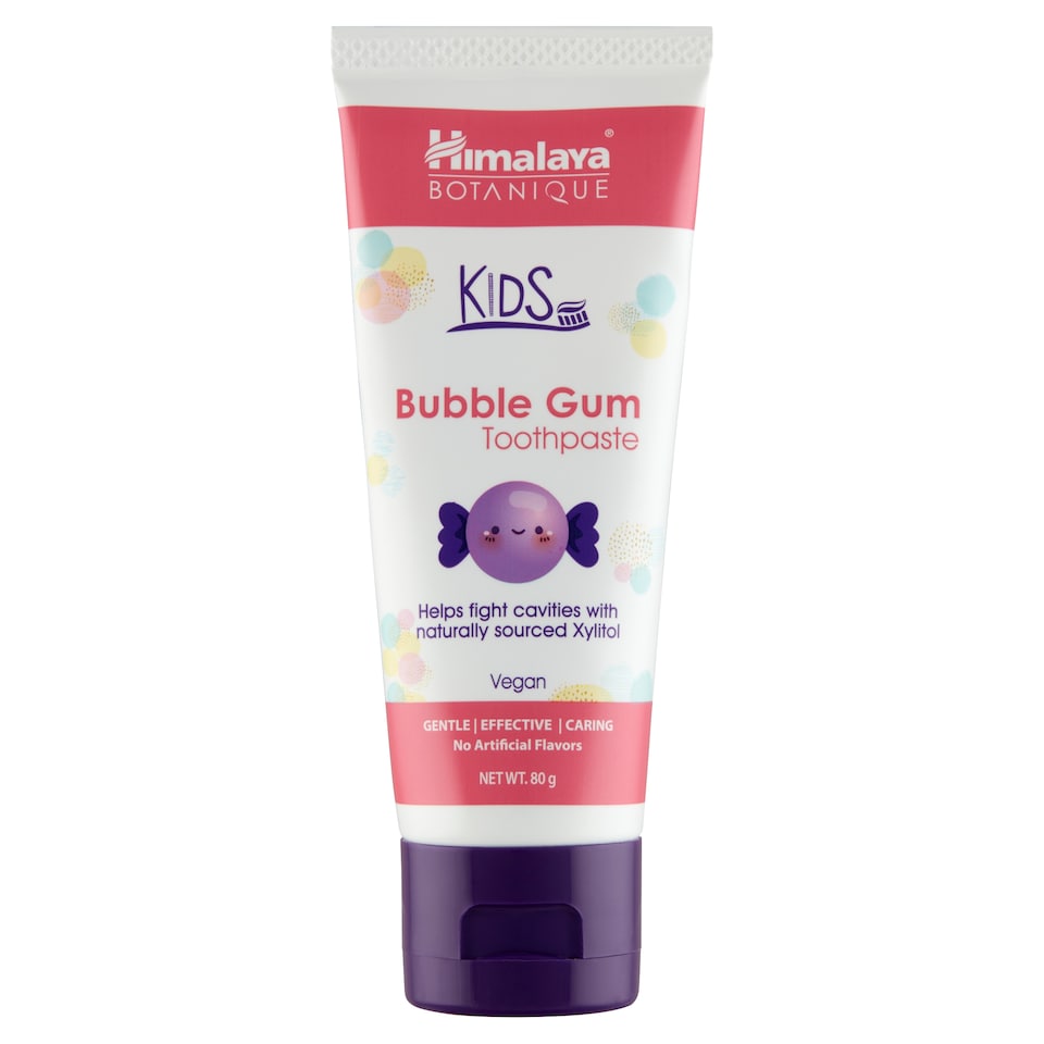 Himalaya Botanique Kids rágógumi ízű fogkrém gyermekeknek 80 g  1. kép