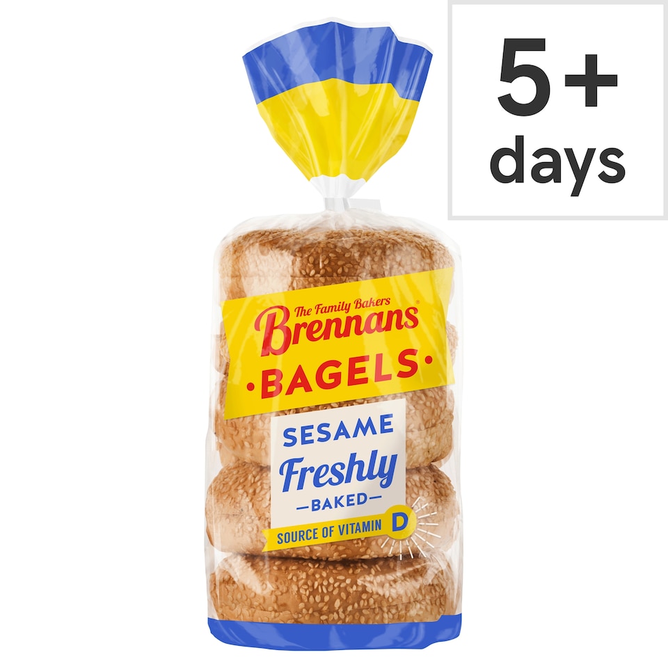 Brennans Sesame Bagel 425g