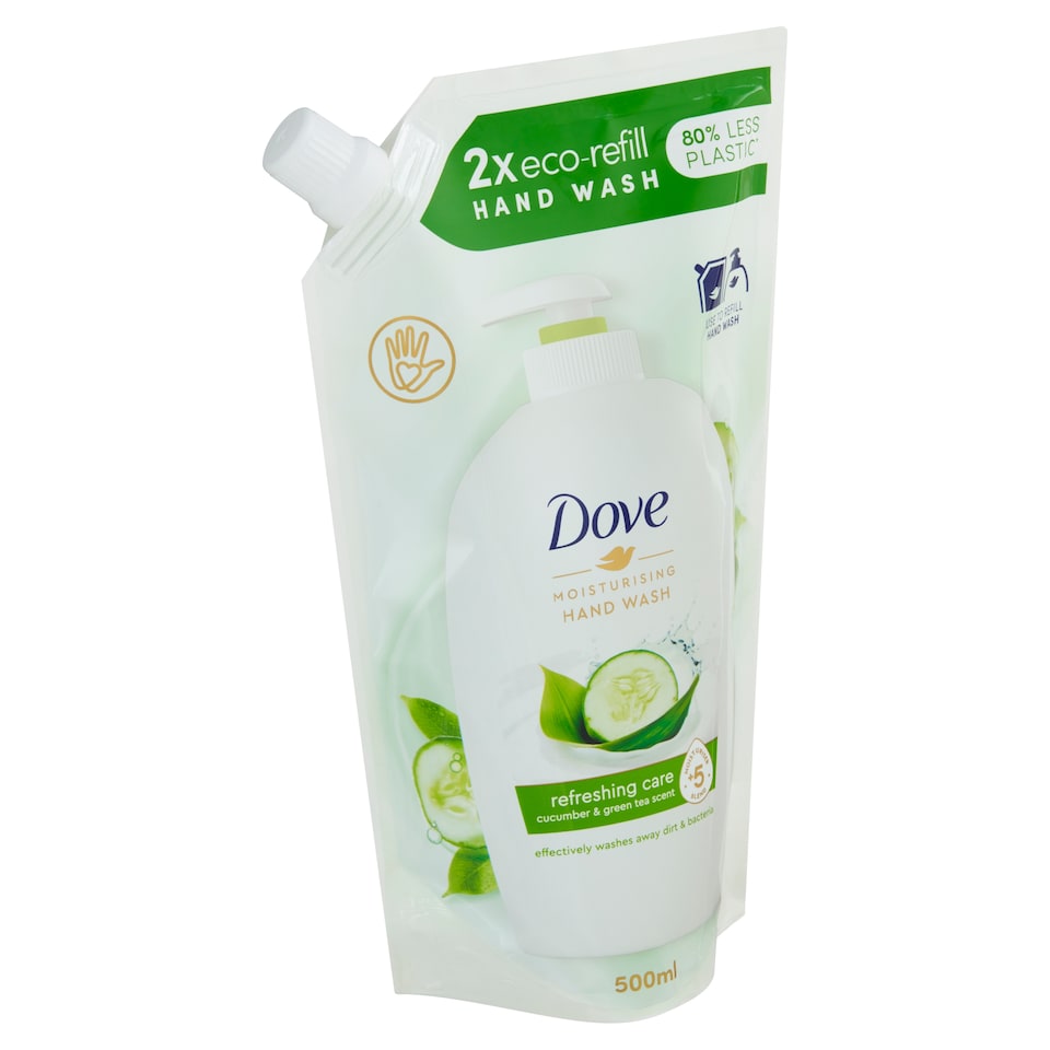 Obrázek 1 pro produkt Dove Refreshing Care tekuté mýdlo na ruce 500ml