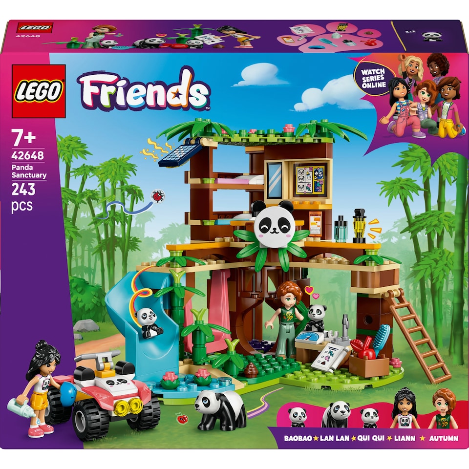 image 1 of LEGO Friends 42648 Panda Sanctuary Animal Care
