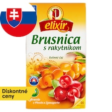 Elixír Brusnica s rakytníkom bylinný čaj 20 x 1,5 g ( 30 g)