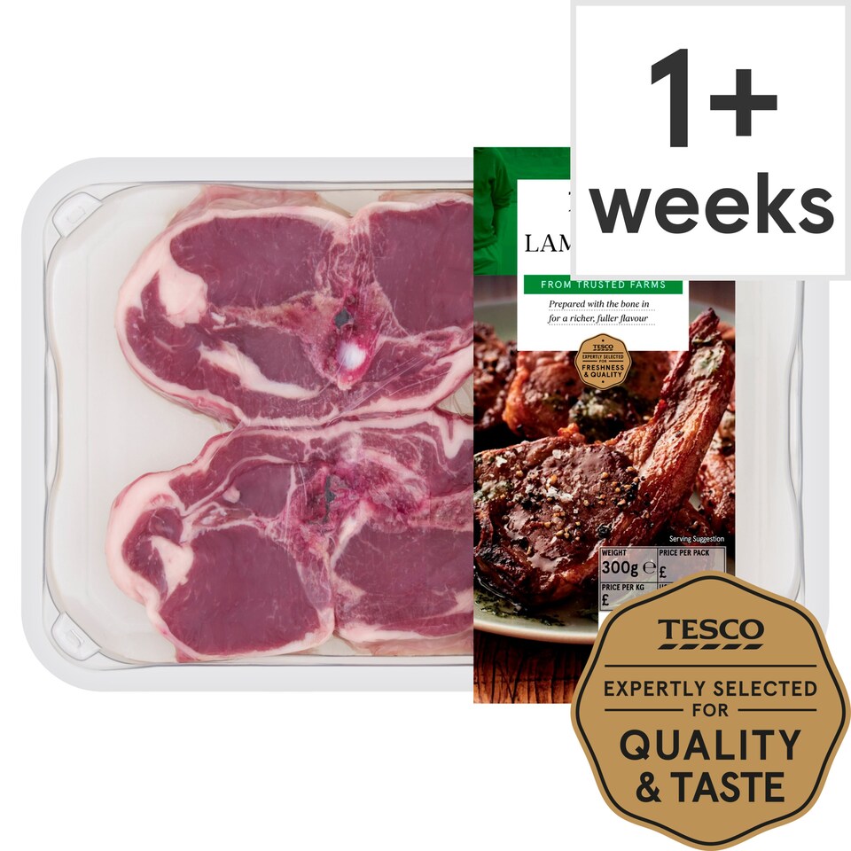 Tesco Lamb Chops 300G Tesco Groceries
