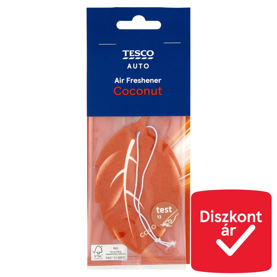 Tesco Auto Kókusz autó légfrissítő 1 db