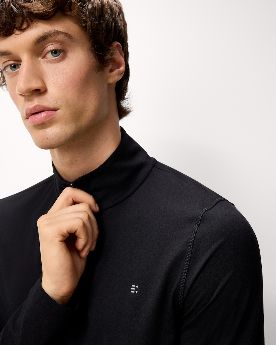 image 1 of F&F Active ULTRAMOVE High Neck Top in Black