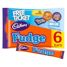 Cadbury Fudge 6X22g
