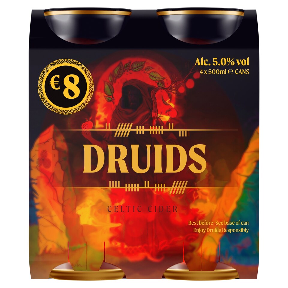 Druids Celtic Cider 4 x 500ml PMP