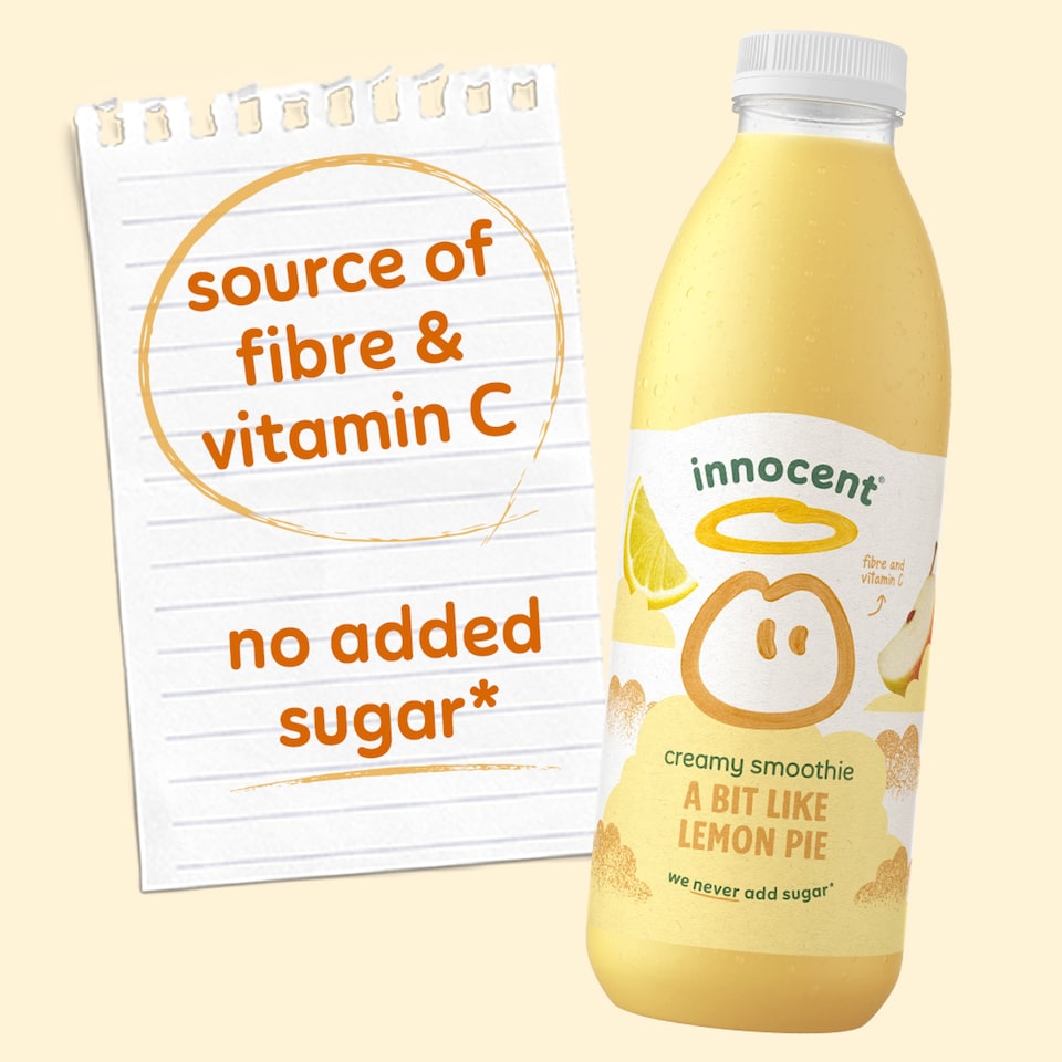 image 1 of innocent A Bit Like Lemon Pie Creamy Smoothie 750ml