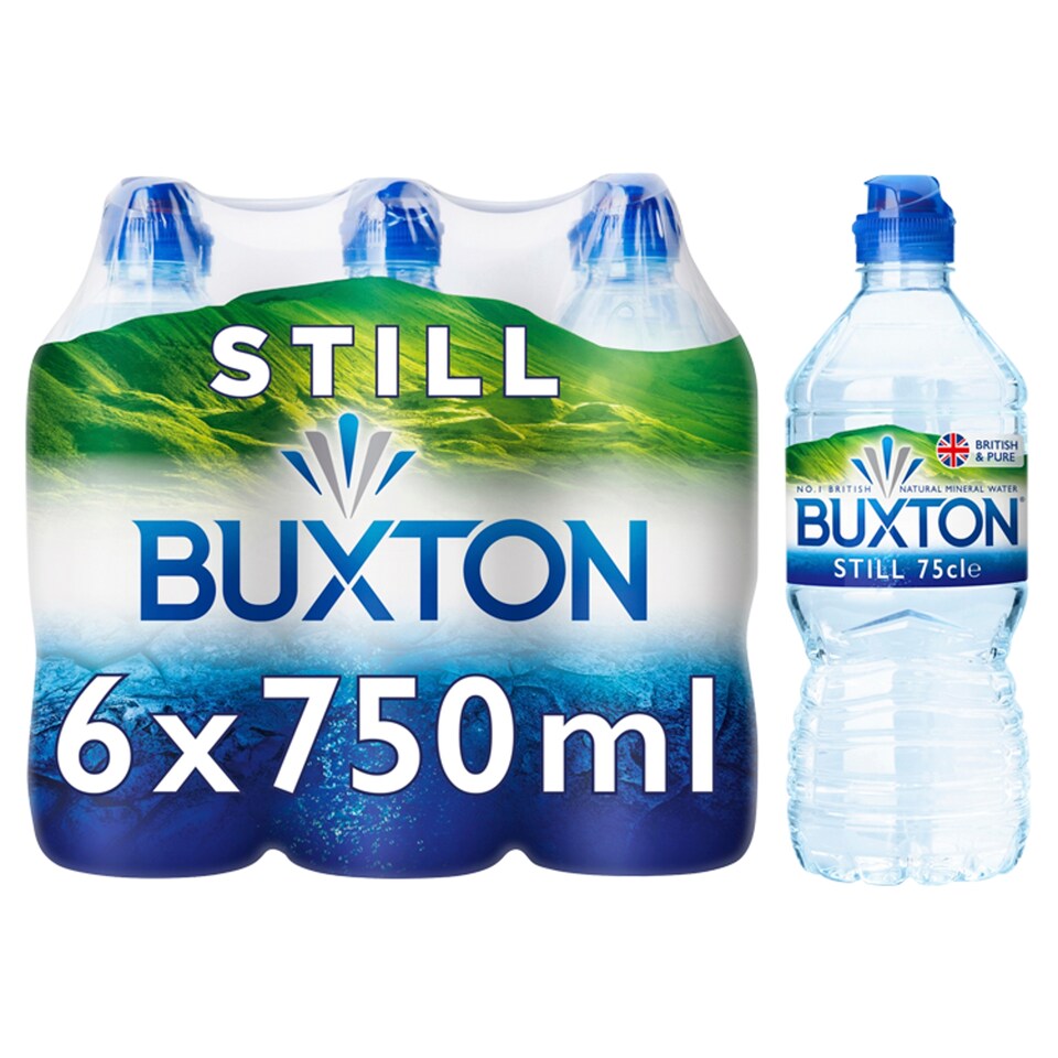 image 1 of Buxton Still Mineral Water 6X75cl