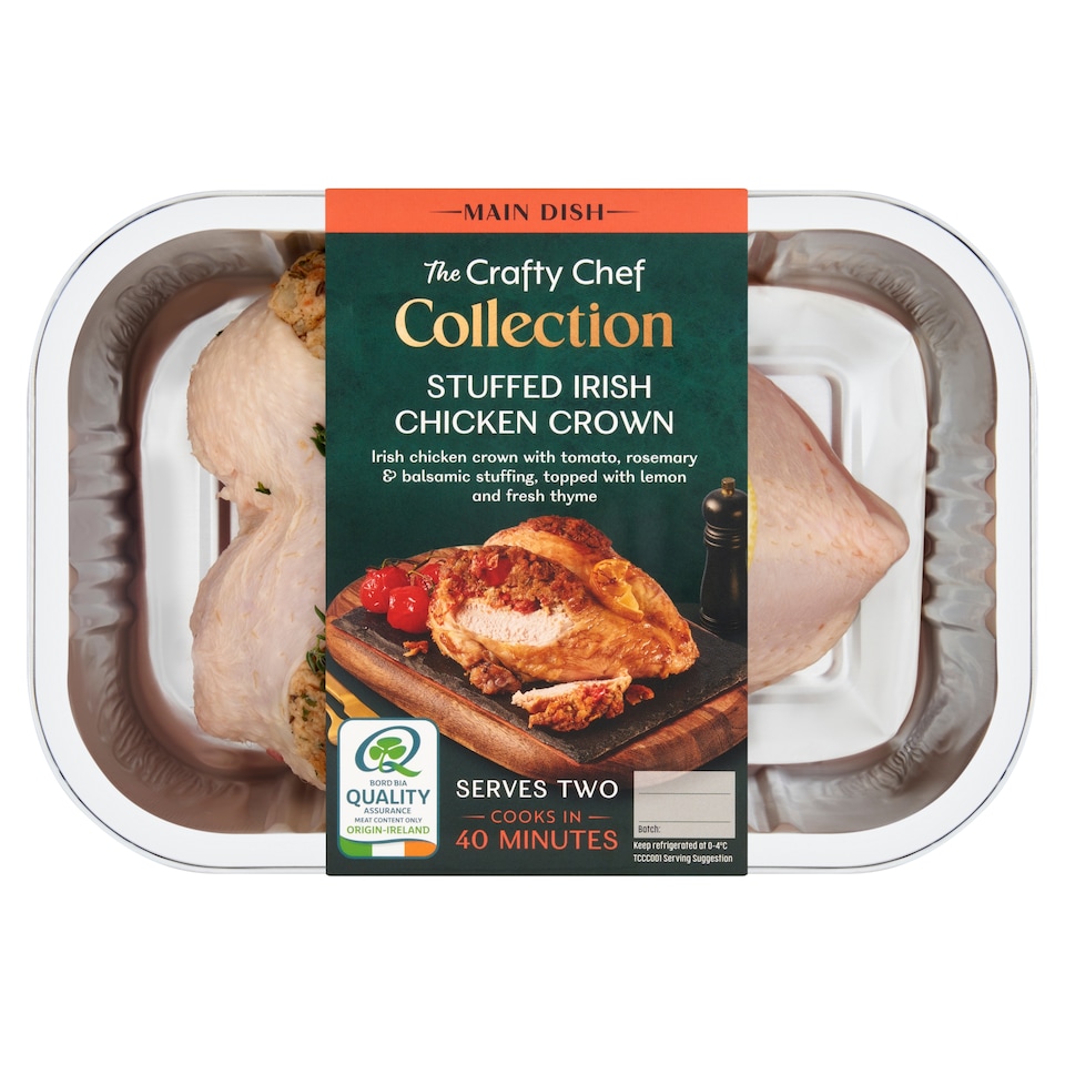 The Crafty Chef Collection Stuffed Irish Chicken Crown 637g