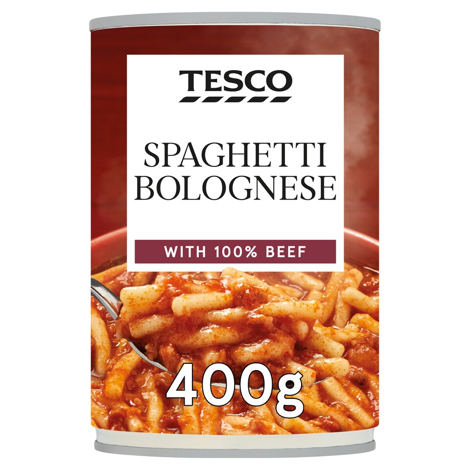 Tesco Spaghetti Bolognese 400G