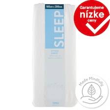 Tesco Basics Napínacia posteľná plachta 160 cm x 200 cm