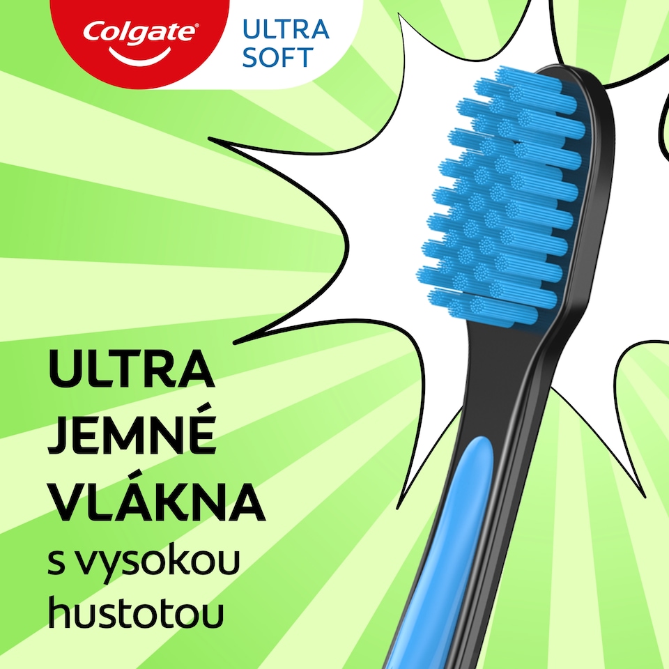 obrázok 1 z Colgate Design Edition Ultra Soft Toothbrush – Colgate Design Edition Ultra mäkká zubná kefka