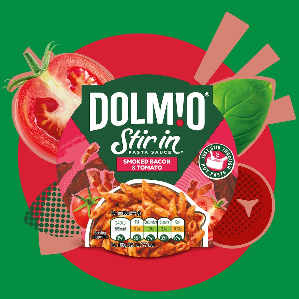 image 1 of Dolmio Stir In Pasta Sauce - Smoked Bacon & Tomato 150g