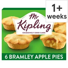 Mr Kipling Bramley Apple Pies 6 Pack