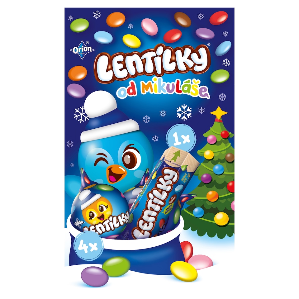 ORION LENTILKY Mikulášská nadílka 102g