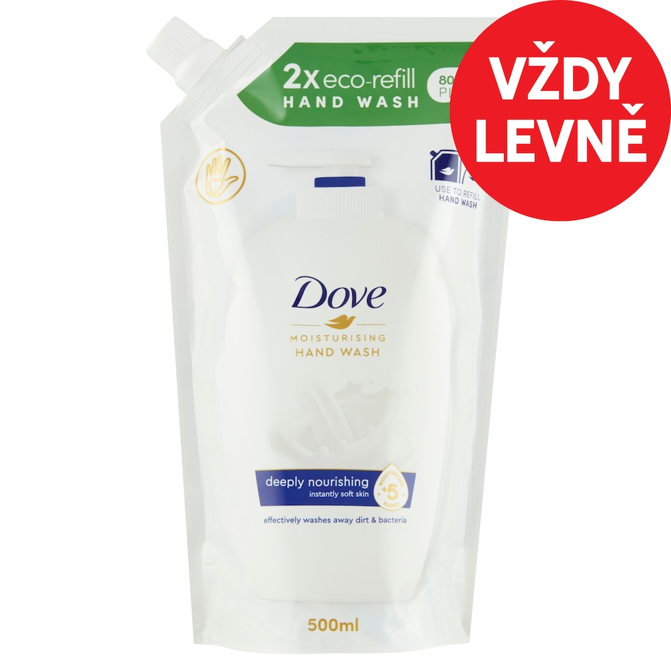 Obrázek 1 pro produkt Dove Deeply Nourishing tekuté mýdlo na ruce 500ml