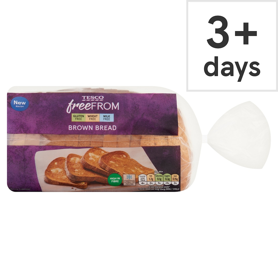 Tesco Free From Brown Bread 550g
