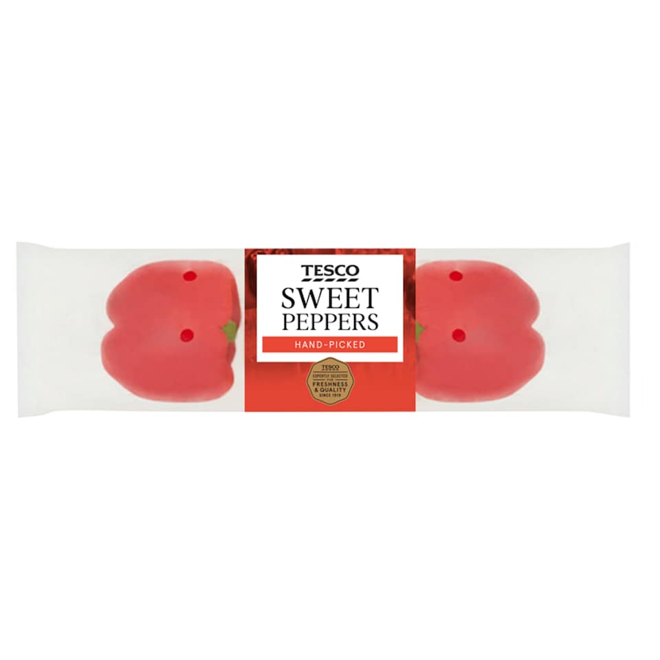image 1 of Tesco Sweet Peppers 500G