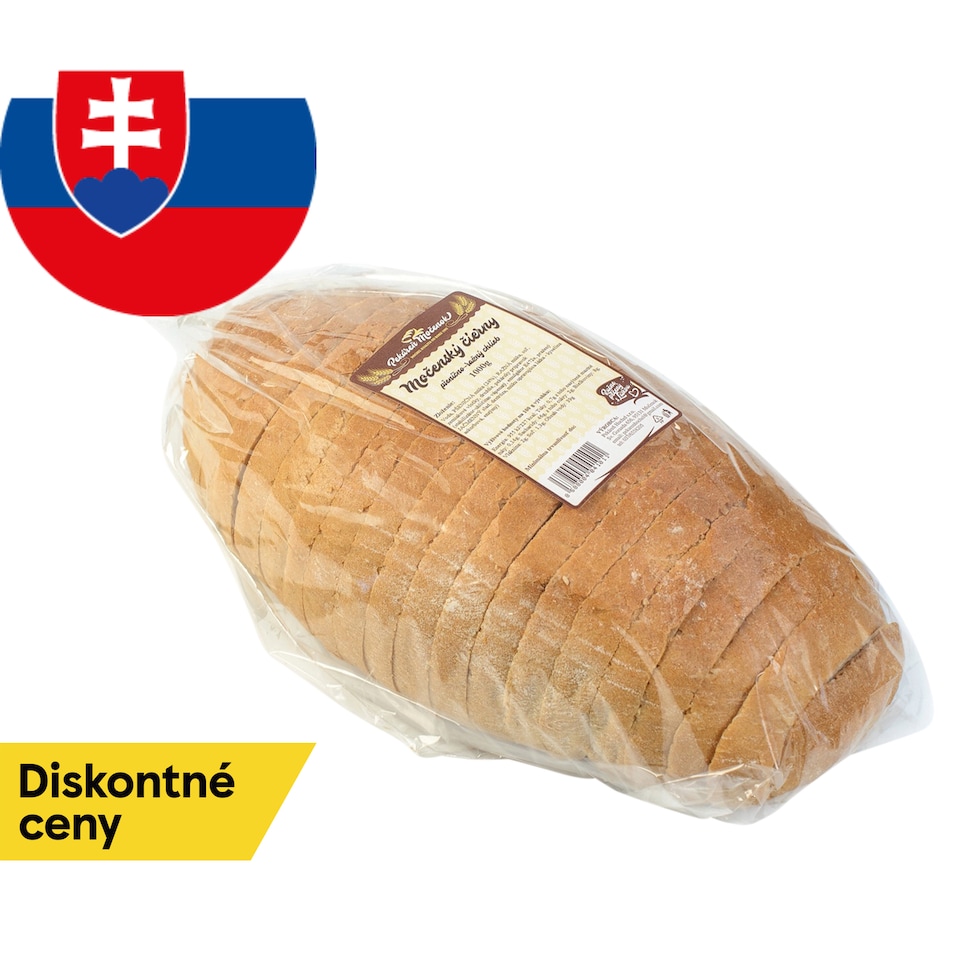 obrázok 1 z Pekáreň Močenok Močenský čierny pšenično-ražný chlieb 500 g