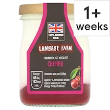 Langage Farm Farmhouse Yogurt Cherry 125g