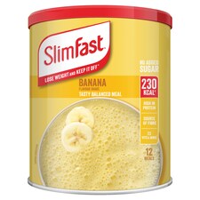 SlimFast Meal Replacement Shake Powder - Banana 438g