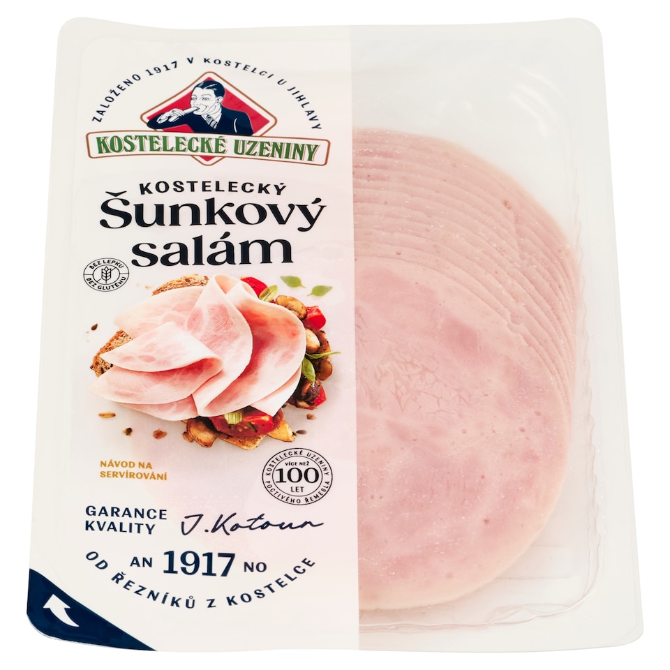 obrázok 1 z Kostelecké Uzeniny Kostelecká šunková saláma 0,100 kg