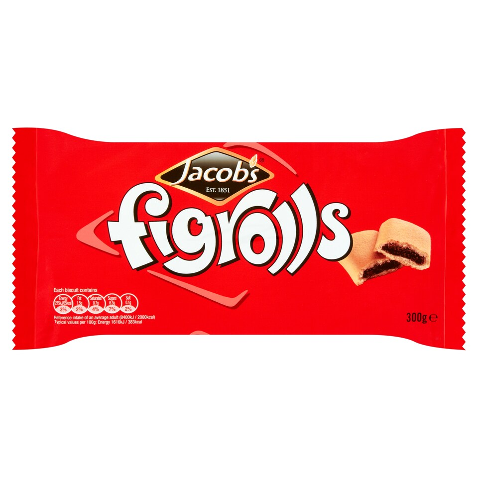 Jacobs Fig Rolls 300G