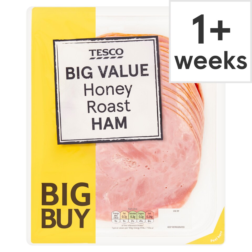 Tesco Big Value Honey Roasted Ham 320g