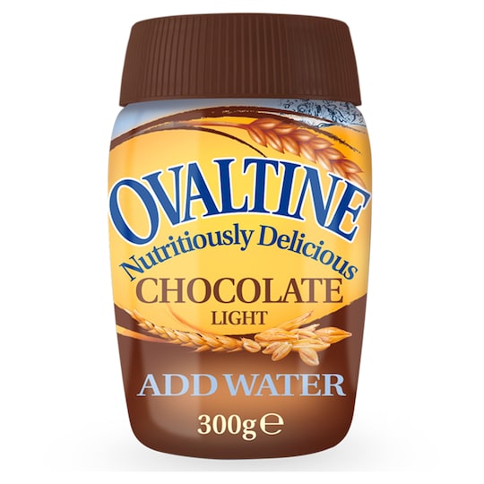 Ovaltine Chocolate Light Add Water 300G Tesco Groceries