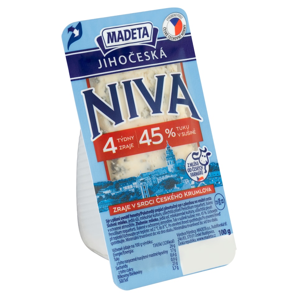 Obrázek 1 pro produkt Madeta Jihočeská niva 45 % 100g