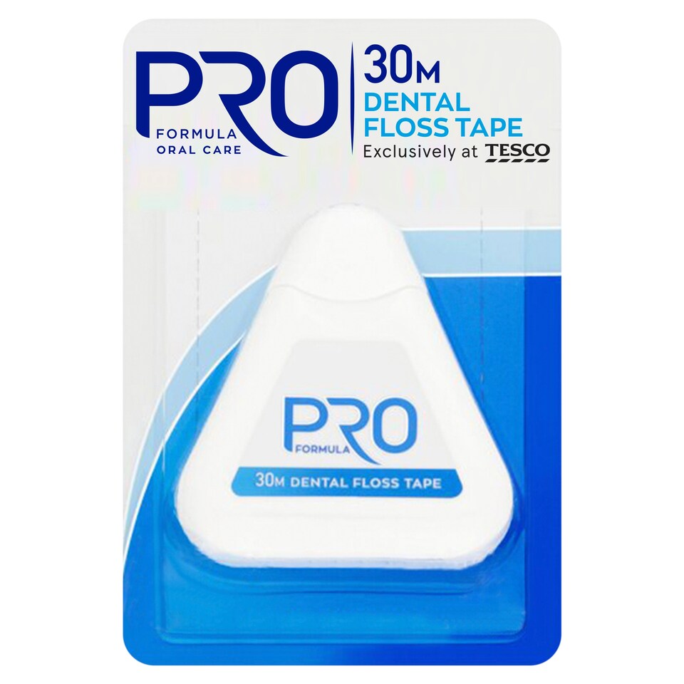 Tesco Pro Formula Dental Floss Tape 30M