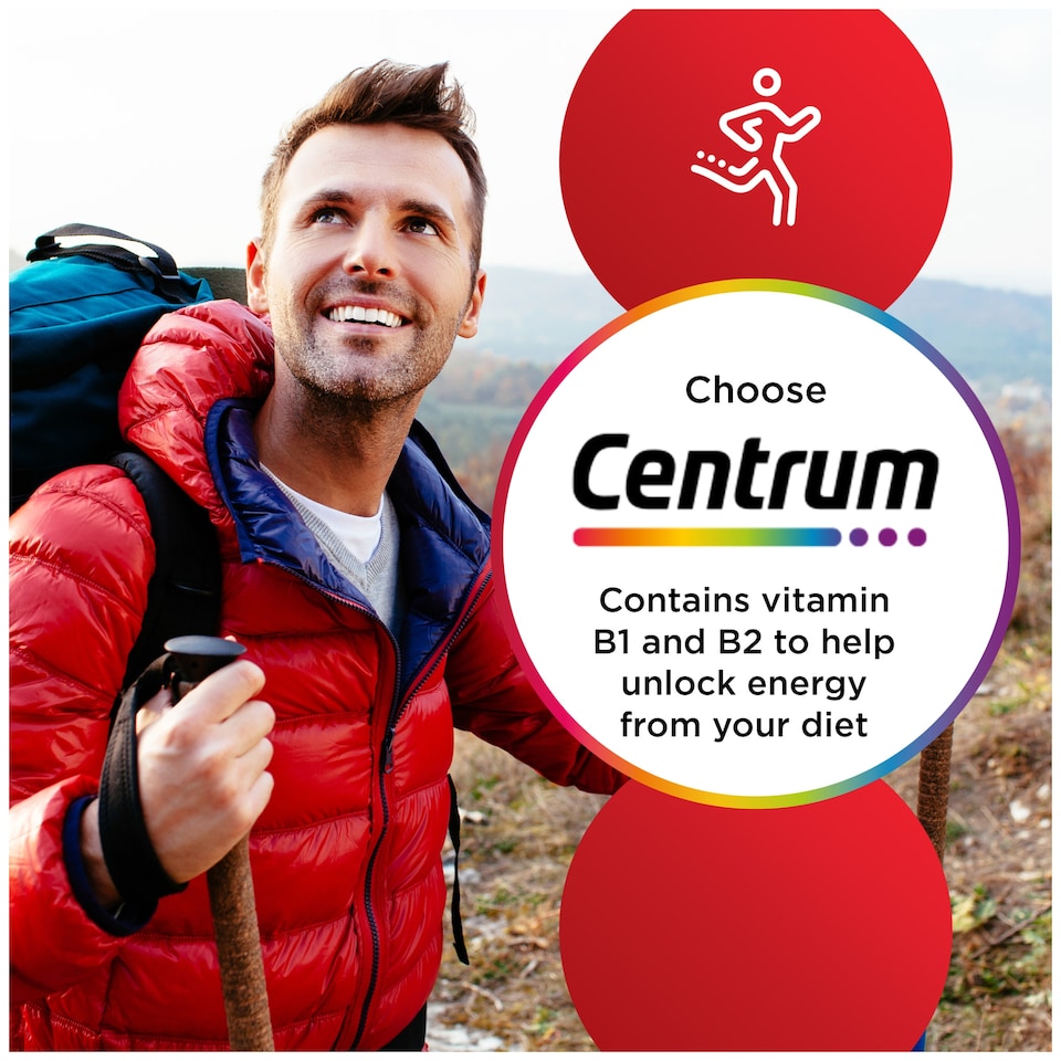 image 1 of Centrum Fruity Chewables Citrus Berry Multivitamin Chewable Tablets 30s