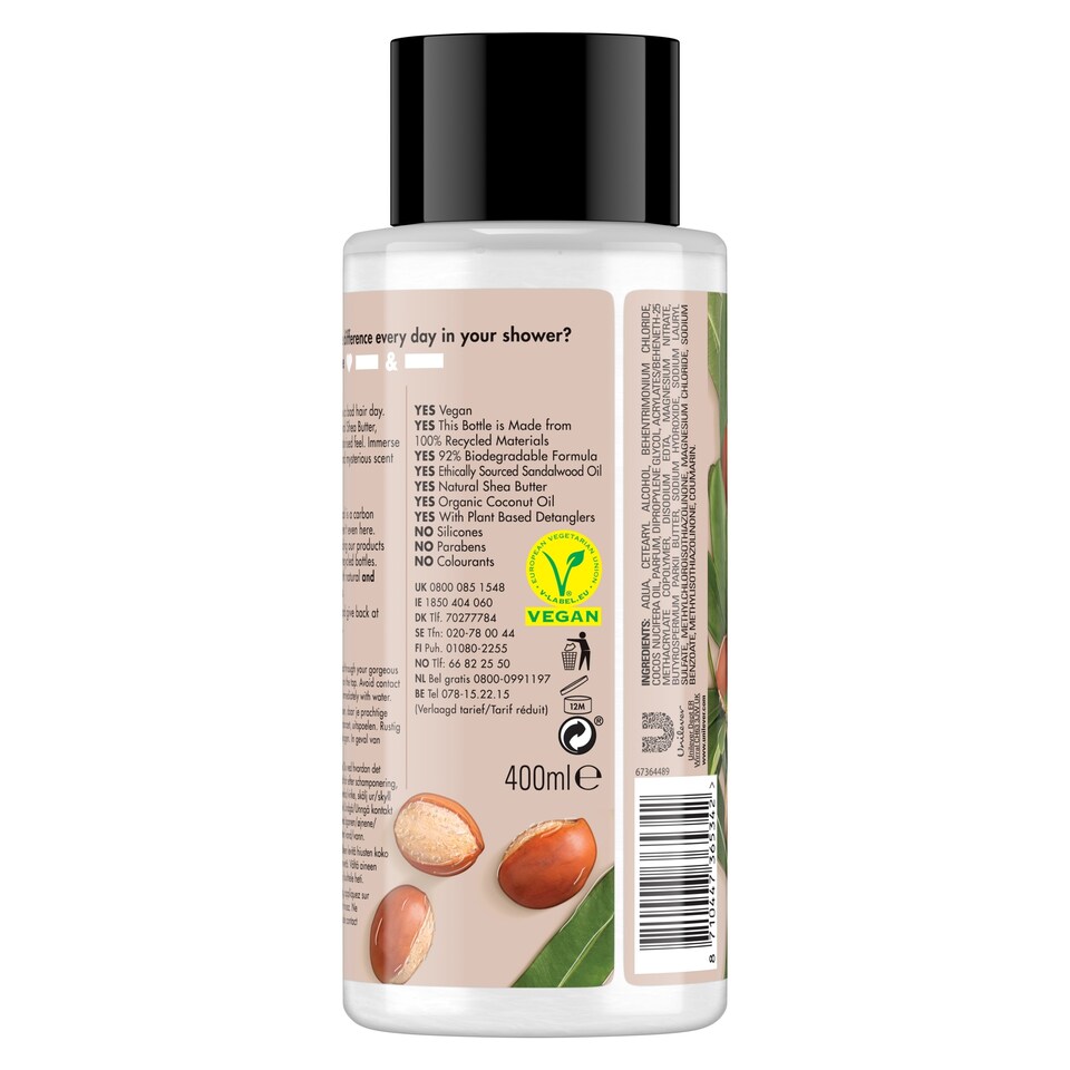 image 1 of Lv Bty&Plnt Brown Shea Butter Conditioner Hydration 400Ml