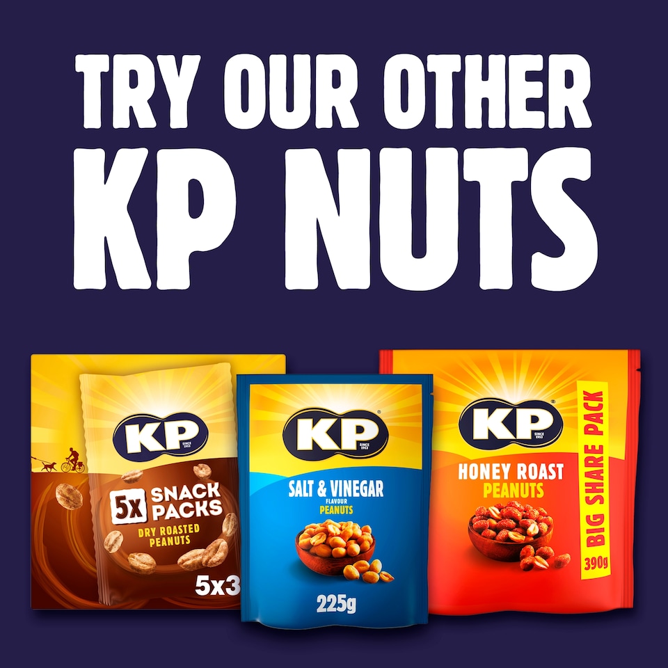 image 1 of Kp Salt & Vinegar Peanuts 225G